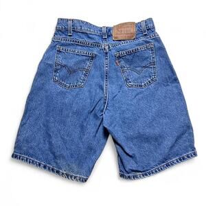 Levi’s Jeans 560 80s Vintage USA made Orange Tab Denim Jean Shorts 28”